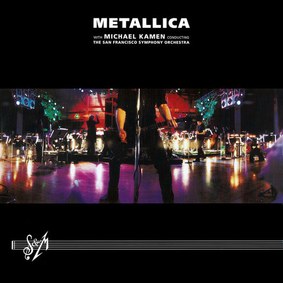 Metallica with Michael Kamen conducting the San Francisco Symphony Orchestra- s & m, LP Vinyl, 1999 Elektra Records 62463-1,