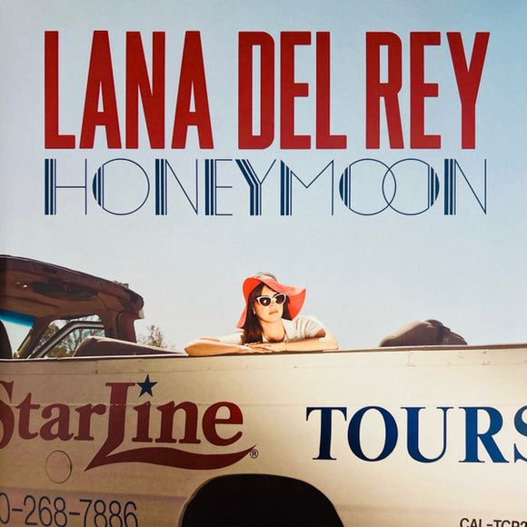 Lana del Rey- honeymoon, LP Vinyl, 2015 Polydor Universal Records 475 076-8,