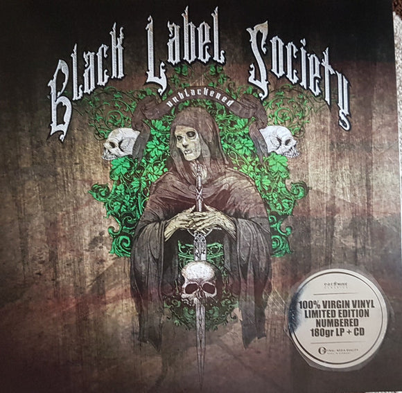 Black Label Society- unblackened, LP Vinyl, 2013 Ear Music Edel Records 0213762 EMX,