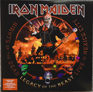 Iron Maiden- nights of the dead/legacy of the beast/live in mexico city, LP Vinyl, 2020 Warner/Parlophone Records 952 047-0,