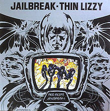 Thin Lizzy- jailbreak, LP Vinyl, 2011 Back on Black Records RCV 031 LP,