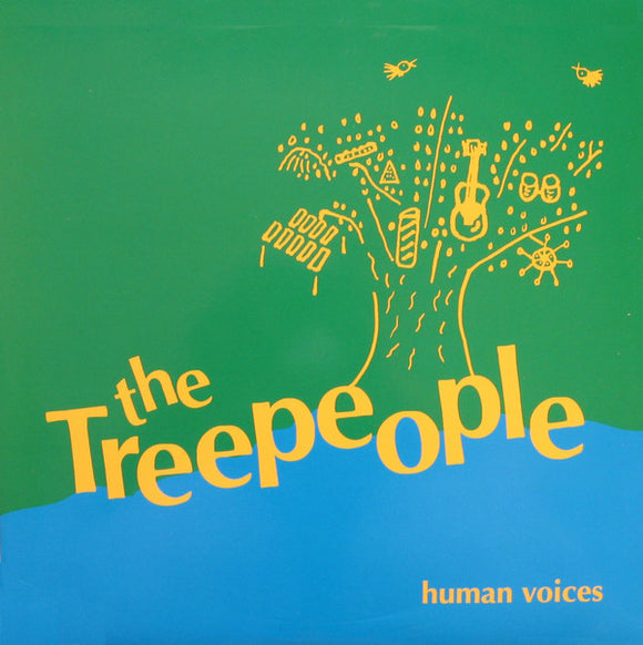 The Tree People- human voices, LP Vinyl, 2009 Guerssen Records GUESS 055,