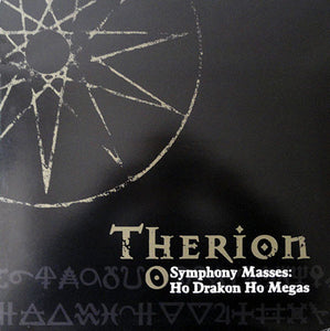 Therion- symphony masses: ho drakon ho megas, LP Vinyl, 2009 Black Sleeves Kankania Records 102 LP,