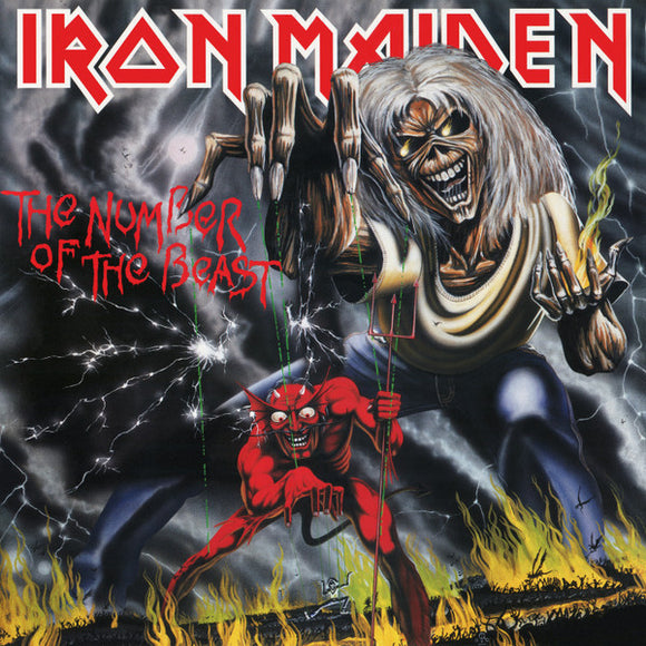 Iron Maiden- the number of the beast, LP Vinyl, 1982/2014 Parlophone Records 462 524-0,