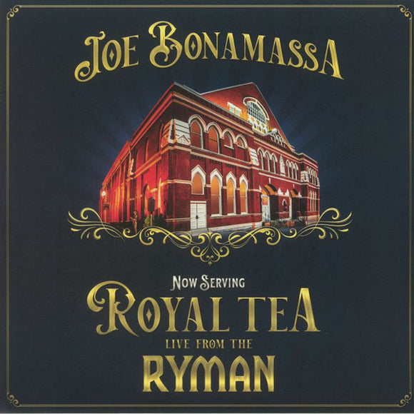 Joe Bonamassa- now serving: royal tea (live from the ryman), LP Vinyl, 2021 Provogue Records PRD 7649-1,