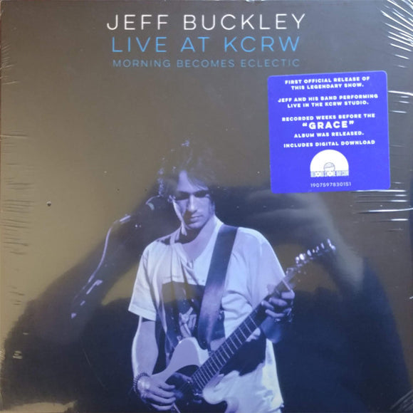 Jeff Buckley- live on kcrw: morning becomes eclectic, LP Vinyl, 2019 Sony Columbia Records 97830-1,