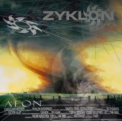 Zyklon- aeon, LP Vinyl, 2017 Spinefarm Records SPINE 74032-4,