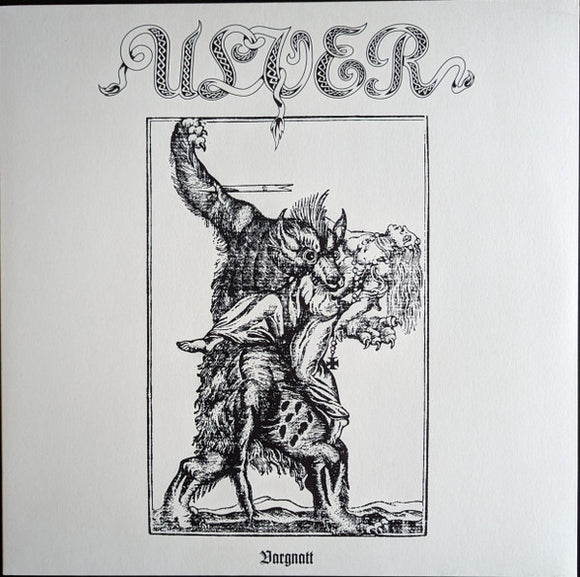 Ulver- Vargnatt, LP Vinyl, 1993/2023 Peaceville Records VILELP 1101,