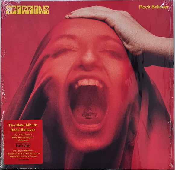 Scorpions- rock believer, LP Vinyl, 2022 Vertigo Records 388 081-6,