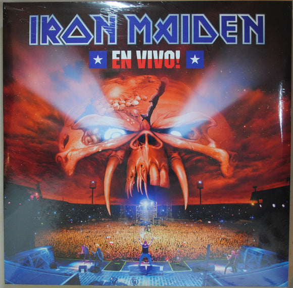 Iron Maiden- en vivo, LP Vinyl, 2012/2017 Warner/Parlophone Records 958 364-3,