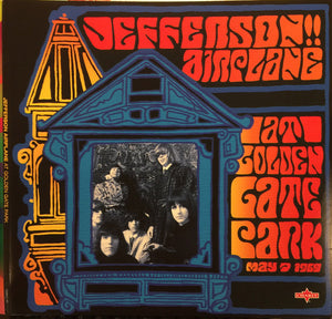 Jefferson Airplane- at golden gate park, LP Vinyl, 2006/2015 Charly Records CHARLYL 167,