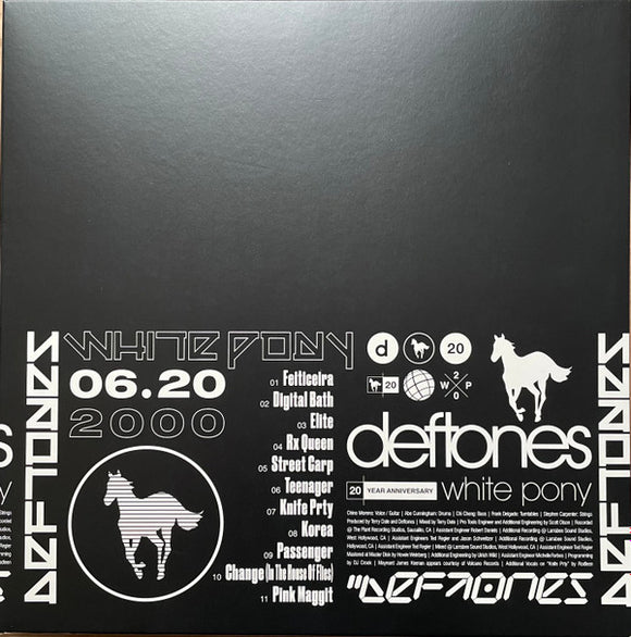 Deftones- white pony, LP Vinyl, 2021 Reprise Records 248 885-4,