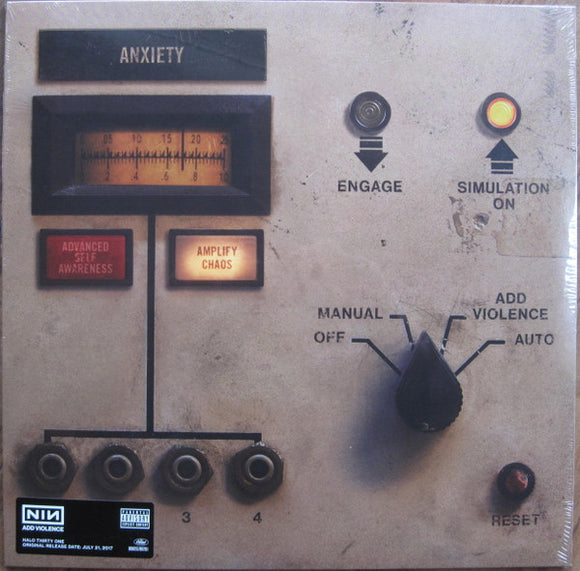 Nine Inch Nails- add violence, LP Vinyl, 2017 Capitol/Caroline Records 578 979-5,