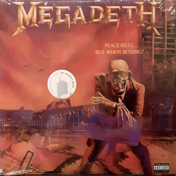 Megadeth- peace sellls…but who's buying?, LP Vinyl, 1986/201? Combat/Capitol Records ST 12526,