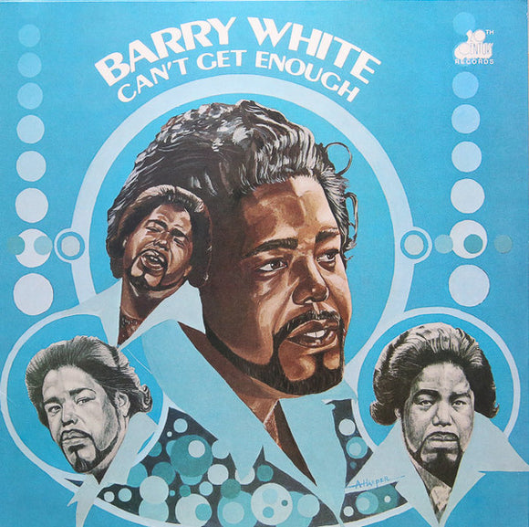 Barry White- can't get enough, LP Vinyl, 2018 20th Century/Mercury Records 674 106-1,