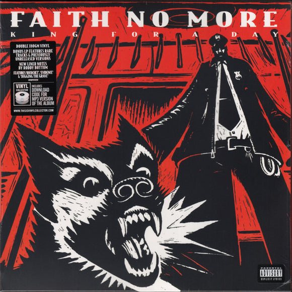 Faith no More- king for a day, LP Vinyl, 2016 Slash/Rhino Records 959 732-9,