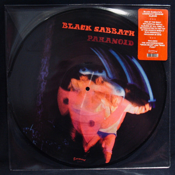 Black Sabbath- paranoid, LP Vinyl, 200? Earmark Records 41005 P,