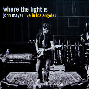 John Mayer- where the light is live in los angeles, LP Vinyl, 2008 Columbia Records 722 655-1,