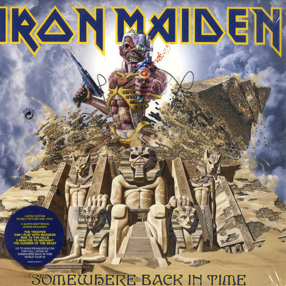 Iron Maiden- somewhere back in time (the best of 1980-1989), LP Vinyl, 2008 Parlophone Records 214 707-1,