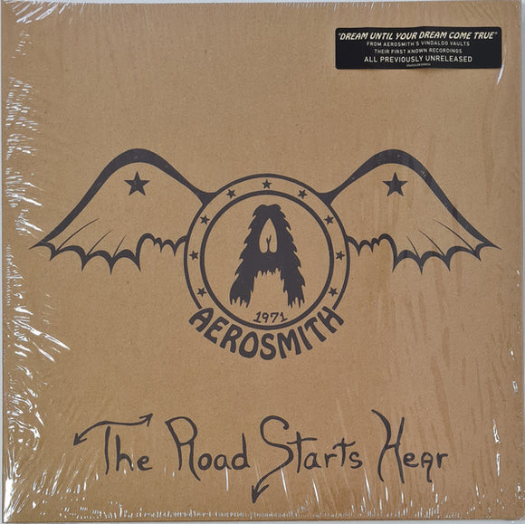 Aerosmith- the road starts hear, LP Vinyl, 2021 UMe Records 83080-2,