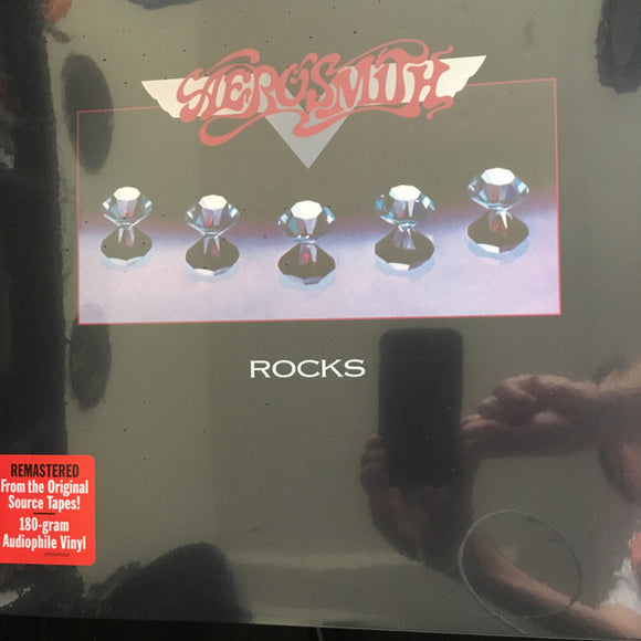 Aerosmith- rocks, LP Vinyl, 1976/2023 Capitol Records 552 486-7,