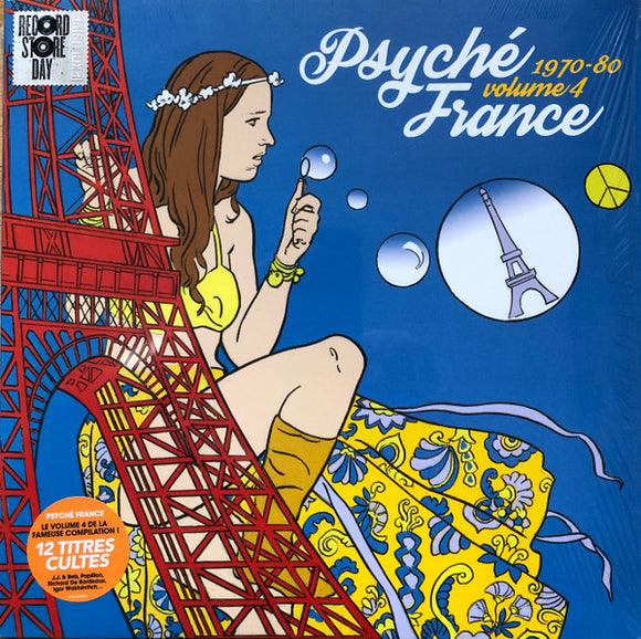 Various: Psyche France 1970-80 Vol. 4, LP Vinyl, 2018 Warner Parlophone Records 956 865-8,