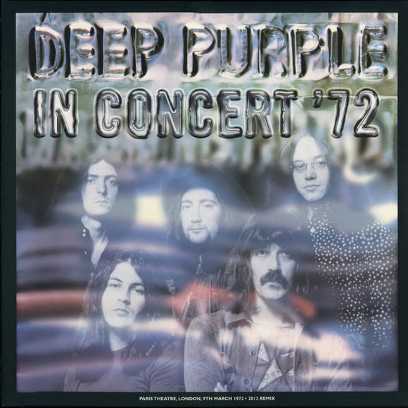 Deep Purple- in concert '72, LP Vinyl, 1972/2012 EMI Purple Records TPSA 7518,