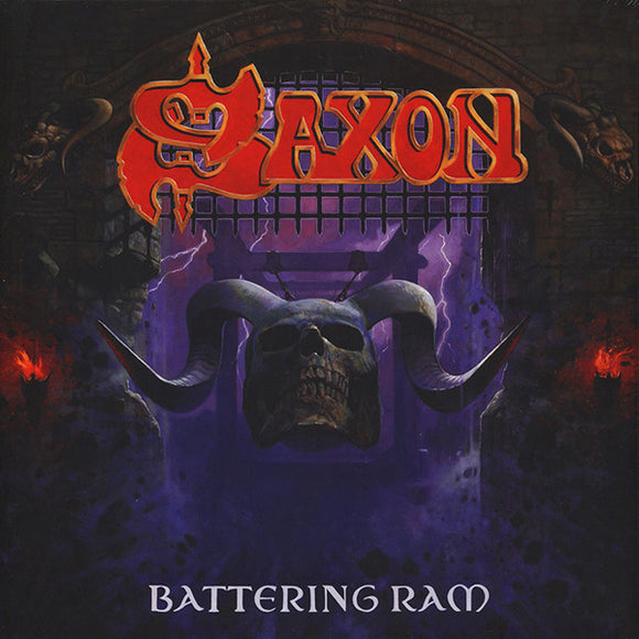 Saxon- battering ram, LP Vinyl, 2017 Silver Lining Records SLM037P70,