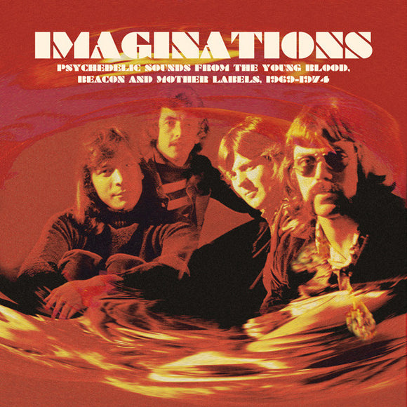 Various: Imaginations: Psychedelic Sounds From The Young Blood, Beacon And Mother Labels, 1969-1974, LP Vinyl, 2014 Guerssen Records GUESS 127,