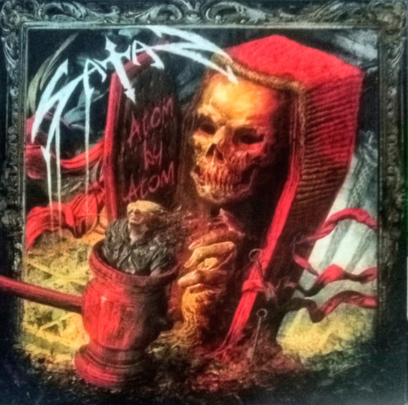 Satan- atom by atom, LP Vinyl, 2015 Listenable Records POSH 292,