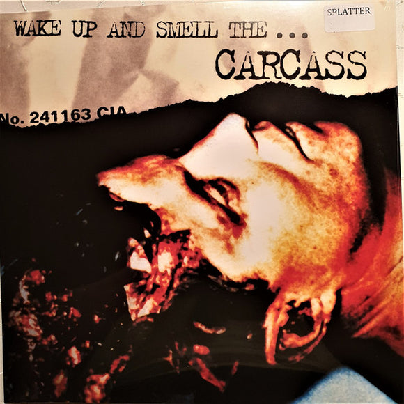Carcass- wake up and smell the..., LP Vinyl, 1996 Earrache Records MOSH 161 LP,