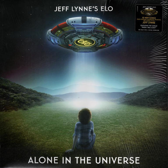 Jeff Lynne/E.L.O.- alon in the universe, LP Vinyl, 2015 Big Trilby/Columbia Records 14512-1,