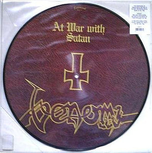 Venom- at war with satan, LP Vinyl, 2003 Get Back Records 41013 P,