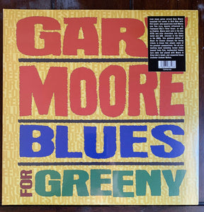 Gary Moore- blues for greeny, LP Vinyl, 1995/2023 Trading Places Records TDP 54103,