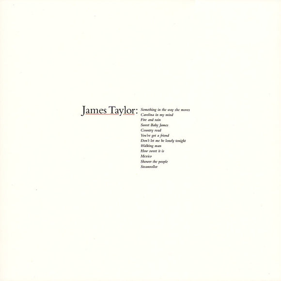 James Taylor- greatest hits, LP Vinyl, 1976/2020 Warner Records R1-3113,