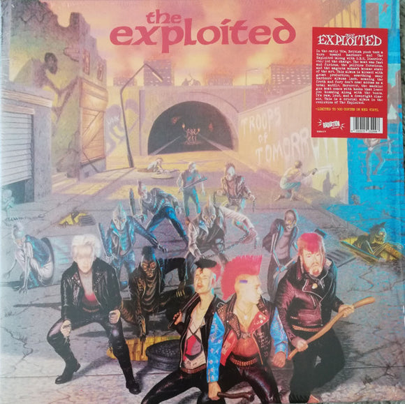 Exploited- troops of tomorrow, LP Vinyl, 1982/2022 Radiation Records RRS 60 CV,