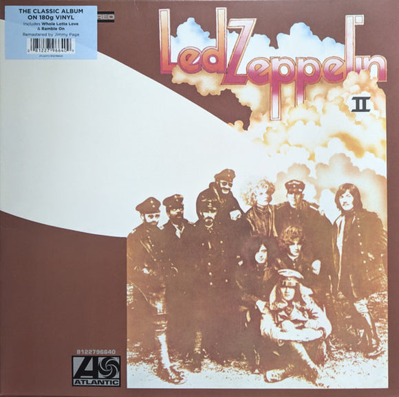 Led Zeppelin- 2, LP Vinyl, 1969/201? Atlantic Swan Song Records 79 664-0,