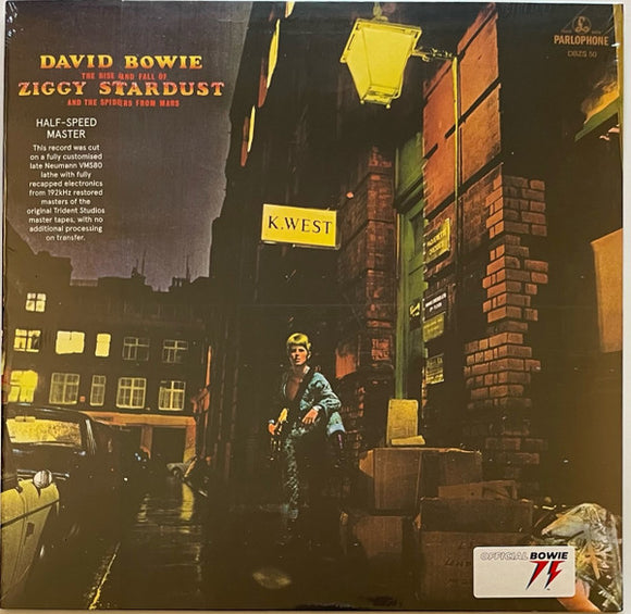 David Bowie- the rise and fall of ziggy stardust and the spiders from mars, LP Vinyl, 2022 Warner/Parlophone GEM Records DBZS 50,