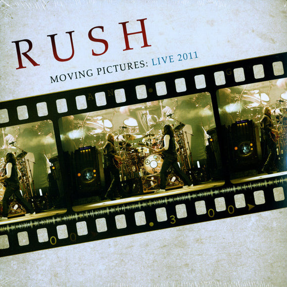 Rush- moving pictures: live 2011, LP Vinyl, 2011 Roadrunner Records CAR 7660-1,