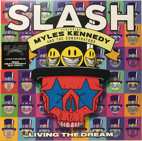 Slash feat. Myles Kennedy and the Conspirators- living the dream, LP Vinyl, 2018 Snakepit/Roadrunner Records 956 062-5,