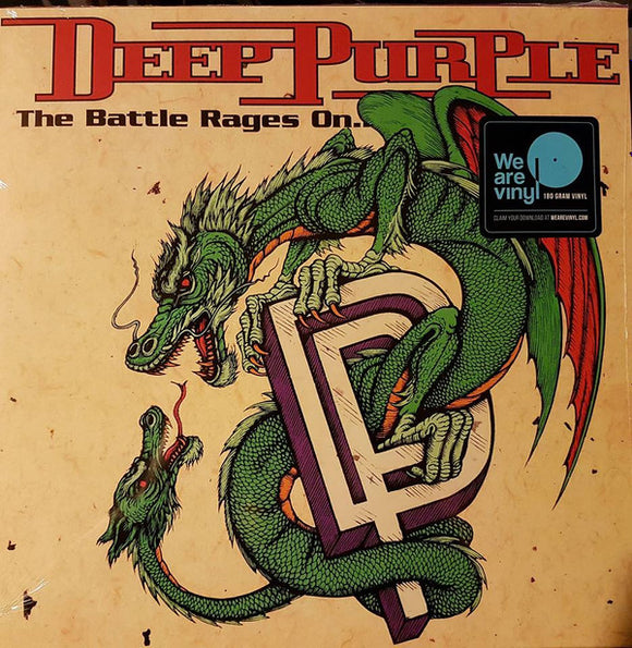 Deep Purple- the battle rages on, LP Vinyl, 1993/2017 RCA Sony Records 543 845-1,