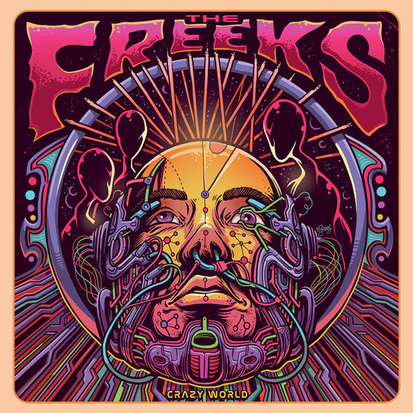 Freeks- crazy world, LP Vinyl, 2018 Heavy Psych Sounds Records HPS 077,