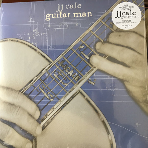 J. J. Cale- guitar man, LP Vinyl, 1996/2018 Because Music Records BEC 5543435,