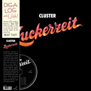Cluster- zuckerzeit, LP Vinyl, 1974/2007 Brain/Lilith Records LR 333,