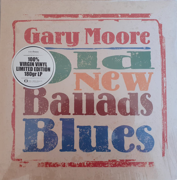 Gary Moore- old new ballads blues, LP Vinyl, 2006 Eagle Ear Music Records 0213779 EMX,
