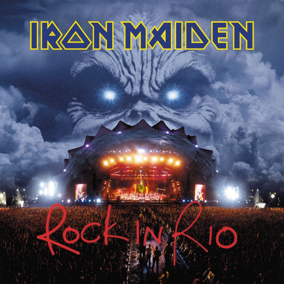 Iron Maiden- rock in rio, LP Vinyl, 2002/2015 EMI Parlophone Records 958 519-7,
