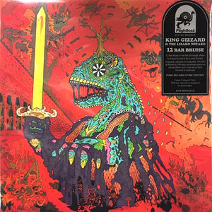 King Gizzard and the Lizard Wizard- 12 bar bruise, LP Vinyl, 2018 Flightless Records FLT 001 R,