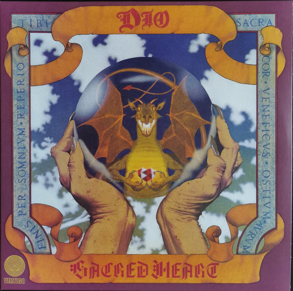 Ronnie James Dio- sacred heart, LP Vinyl, 1985/2021 Vertigo Records 073 692-7,