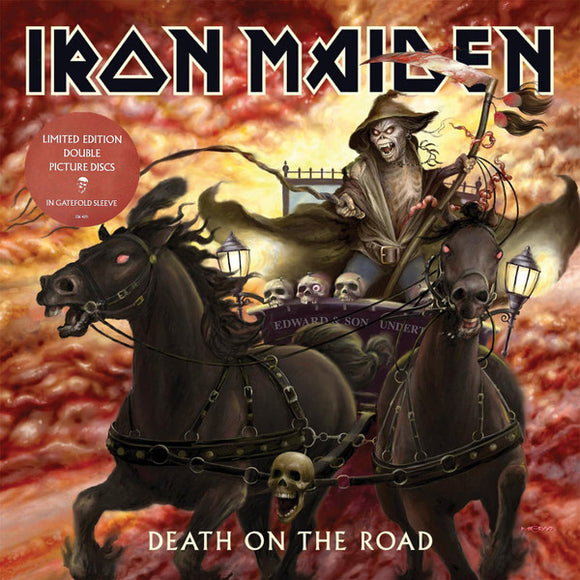 Iron Maiden- death on the road, LP Vinyl, 2005 EMI Records 336 437-1,