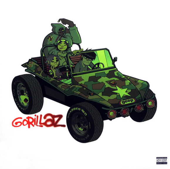 Gorillaz- same, LP Vinyl, 2001 Parlophone Records 531 138-1,